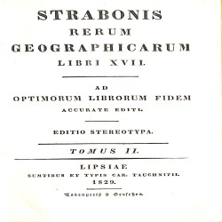 Strabonis Rerum Geographicarum Libri XVII: Tomus II
