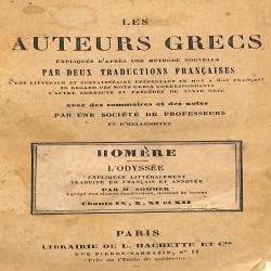 Les Auteurs Grecs expliqués d'après une méthode nouvelle par deux traductions françaises. Homère: L'Odyssée - Chants IX, X, XI et XII